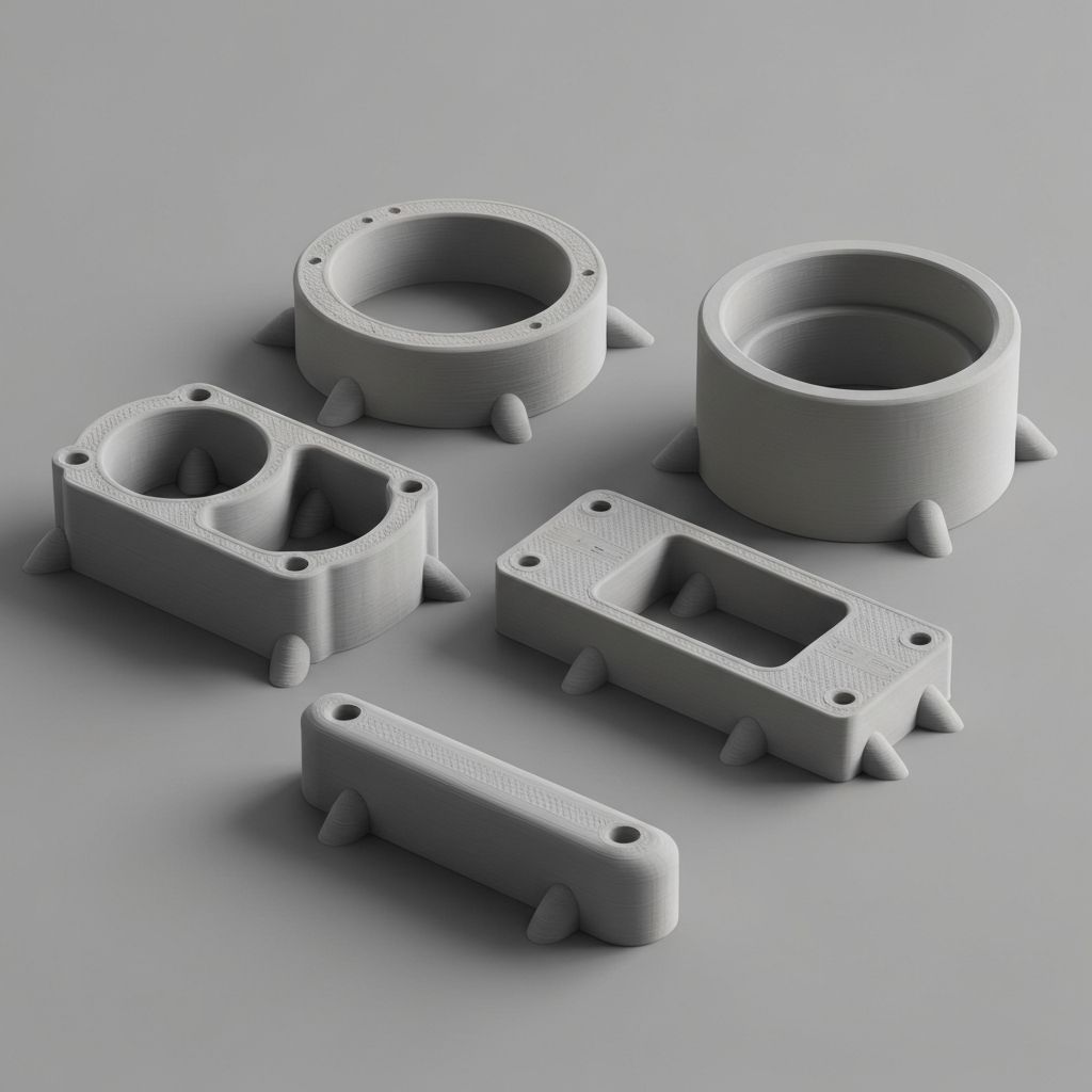 3D gedruckte Teile